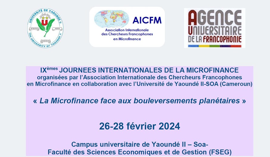 IXème Conférence Internationale de la microfinance