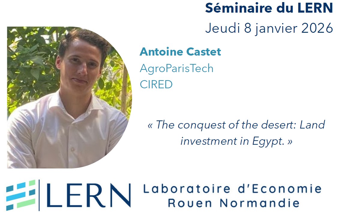 Séminaire du LERN | Antoine Castet