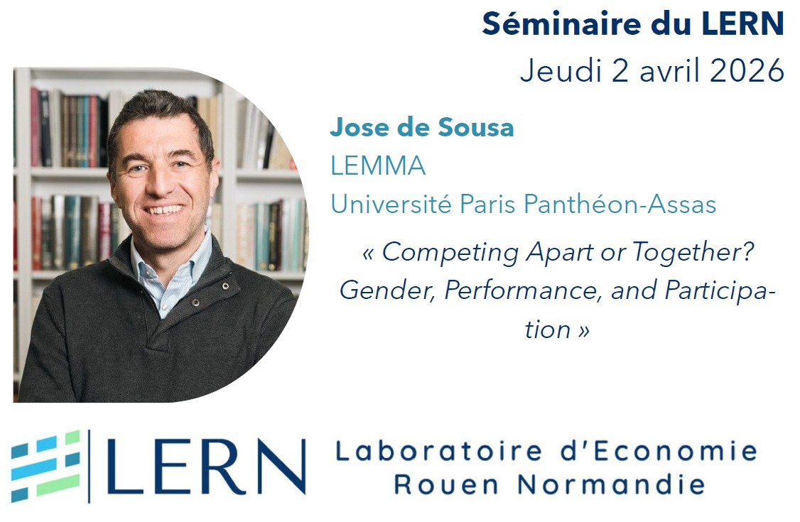 Séminaire du LERN | Jose de Sousa