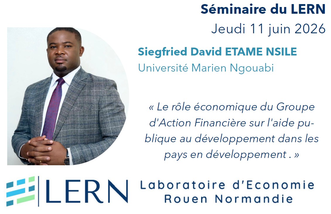 Séminaire du LERN | David Etame