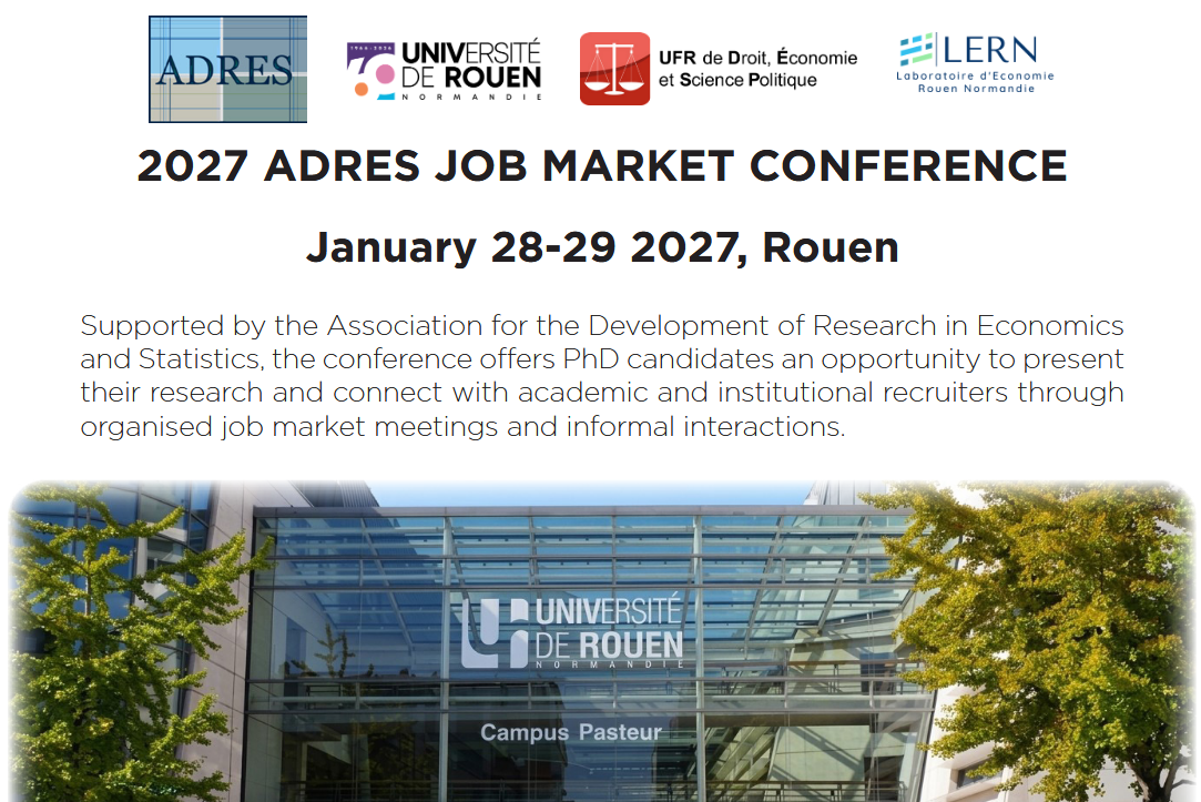 Conférence ADRES 2027 | Call for papers
