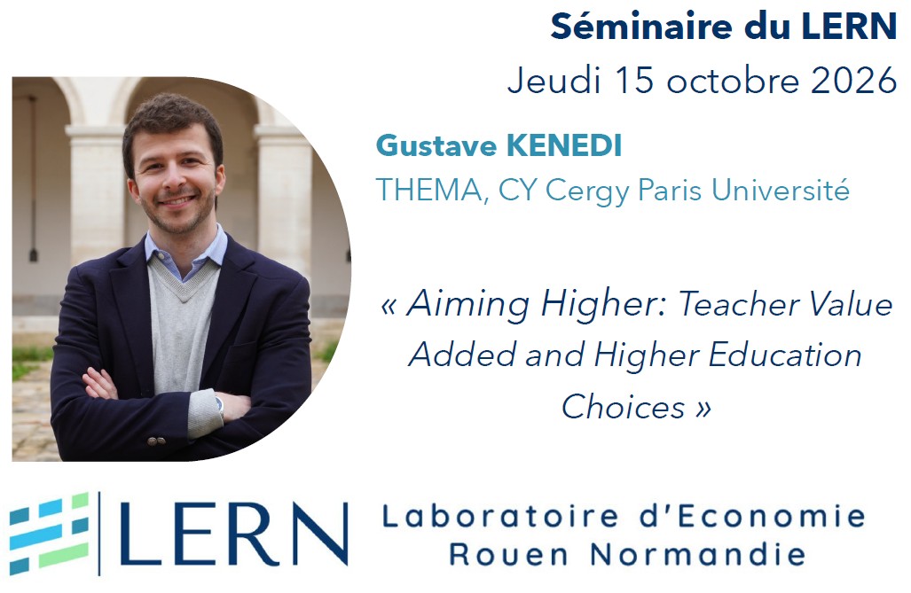 Séminaire du LERN | Gustave Kenedi