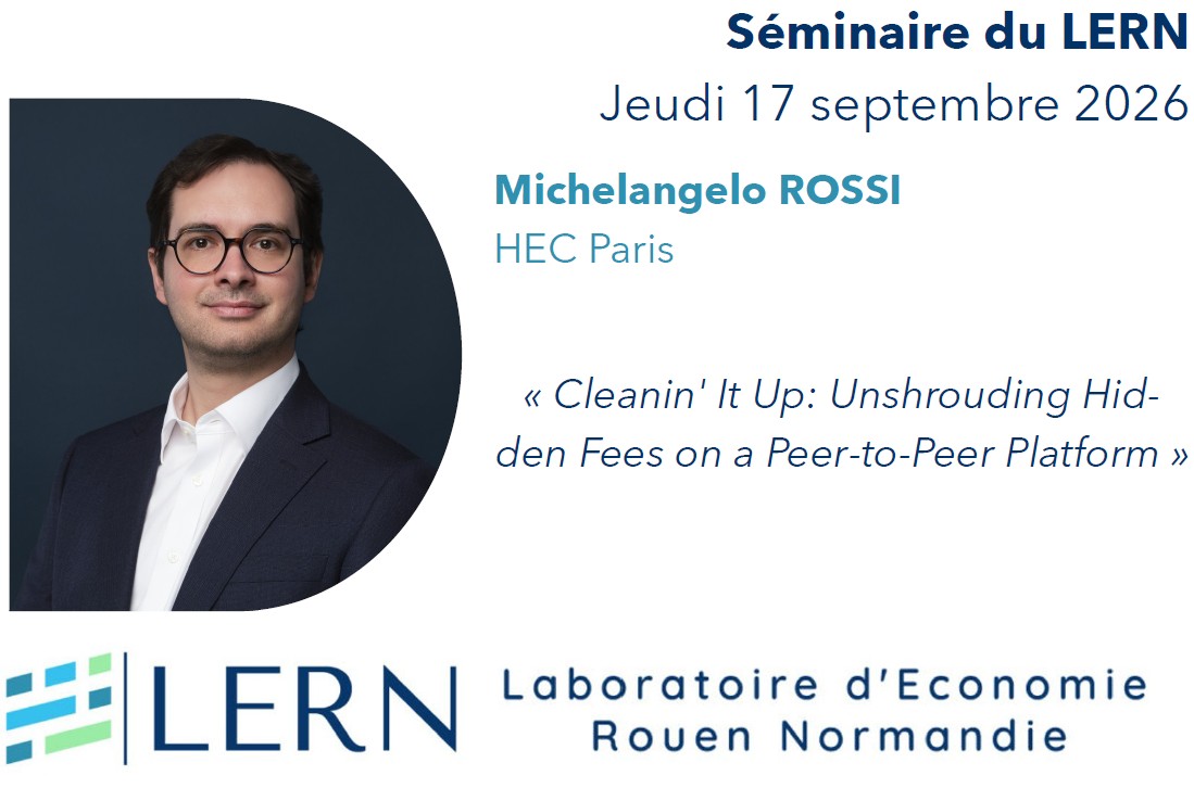 Séminaire du LERN | Michelangelo Rossi