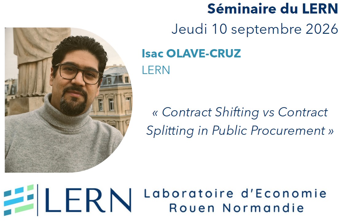 Séminaire du LERN | Isac Olave-Cruz
